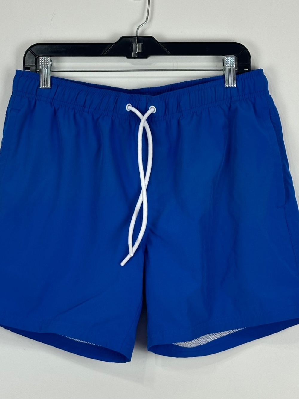 Cotton On Men's Lined Royal Blue Drawstring Swim Trunks M Colorful